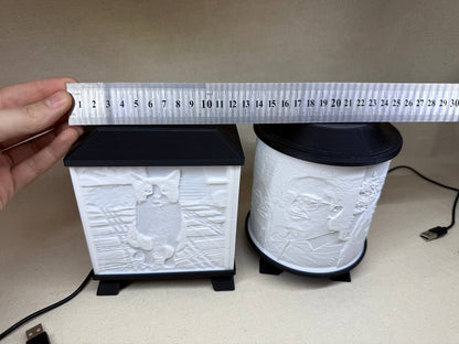 Lamparas 3d personalizada