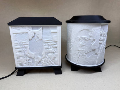 Lamparas 3d personalizada
