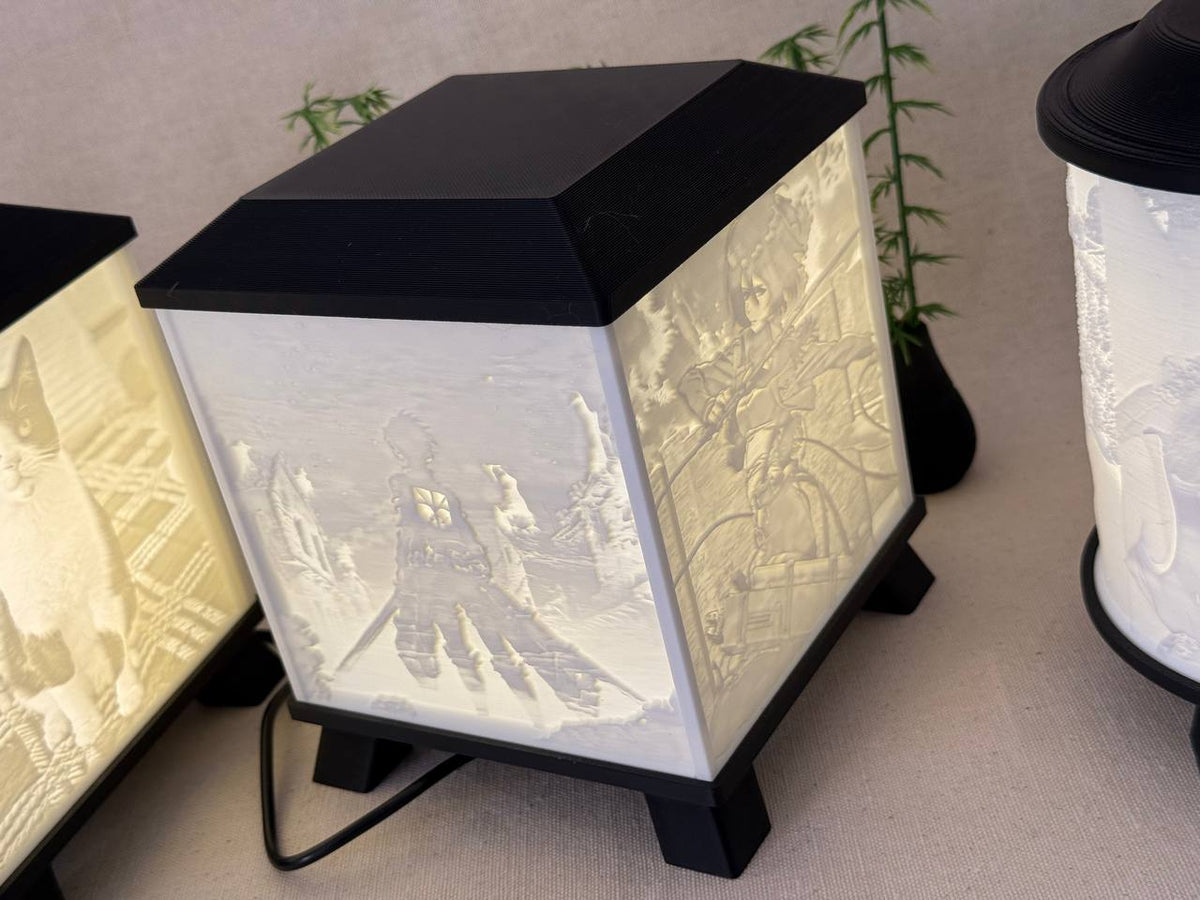 Lamparas 3d personalizada