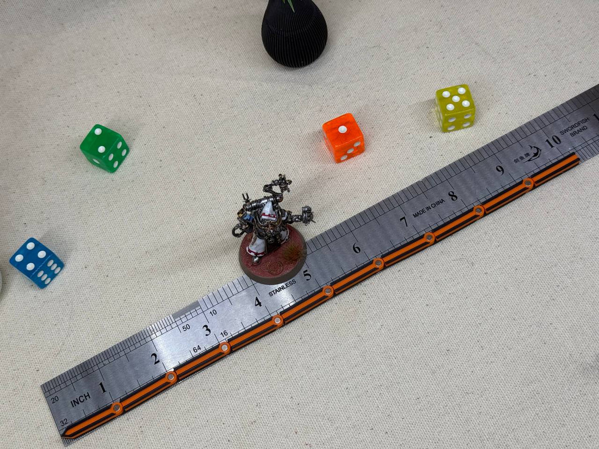 Regla flexible para juegos de escaramuza y wargames