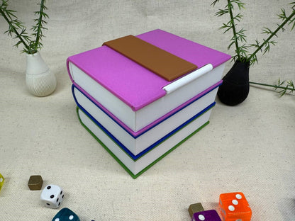 Caja para cartas decorativa TCG - Libros comprimidos