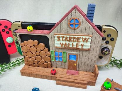 Casa Granjero - Protector decorativo para base de Consola normal/Oled/2