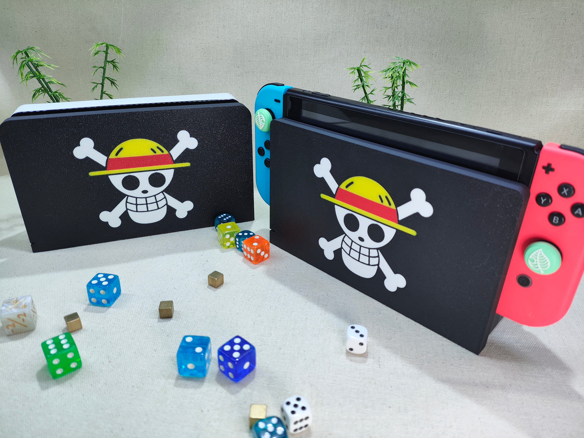 Pirata Bandera - Protector decorativo para base de Consola normal/Oled/2