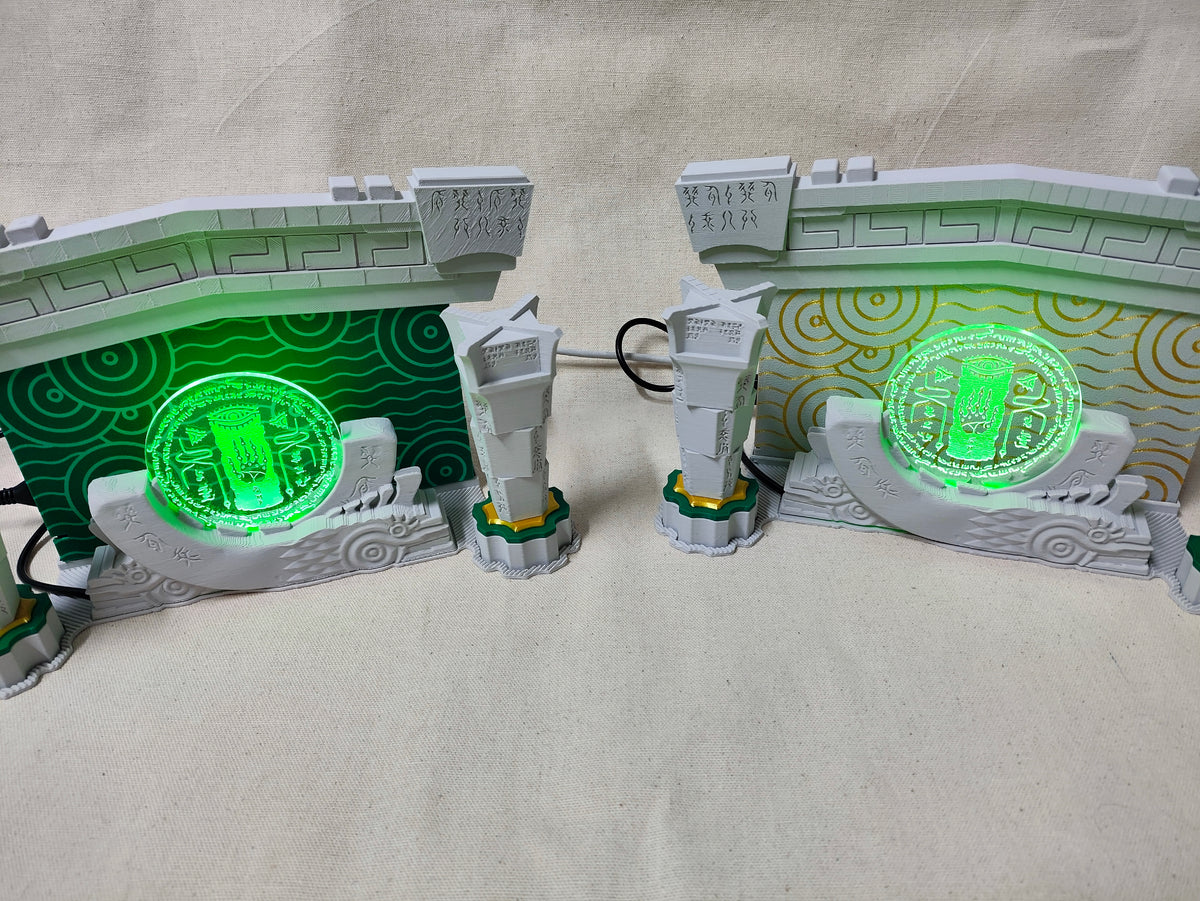 Templo con Luz - Protector decorativo para base de Consola normal/Oled/2
