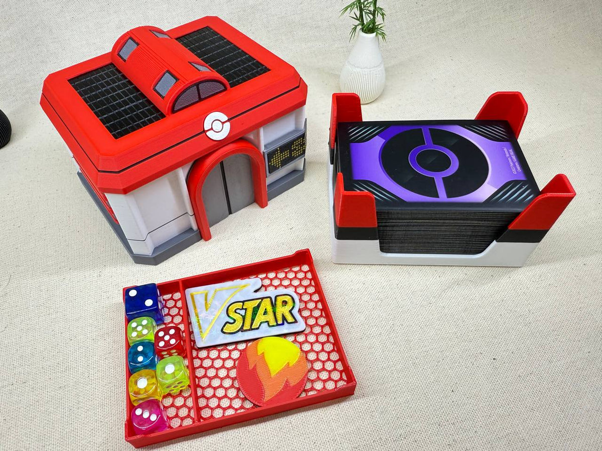 Caja para cartas decorativa TCG - Centro de salud publica