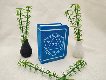 Caja Libro personalizable para dados de Rol