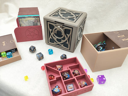 Caja para cartas decorativa TCG - Caja demónica