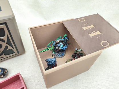 Caja para cartas decorativa TCG - Caja demónica