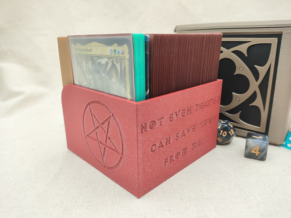 Caja para cartas decorativa TCG - Caja demónica