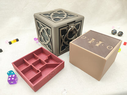 Caja para cartas decorativa TCG - Caja demónica