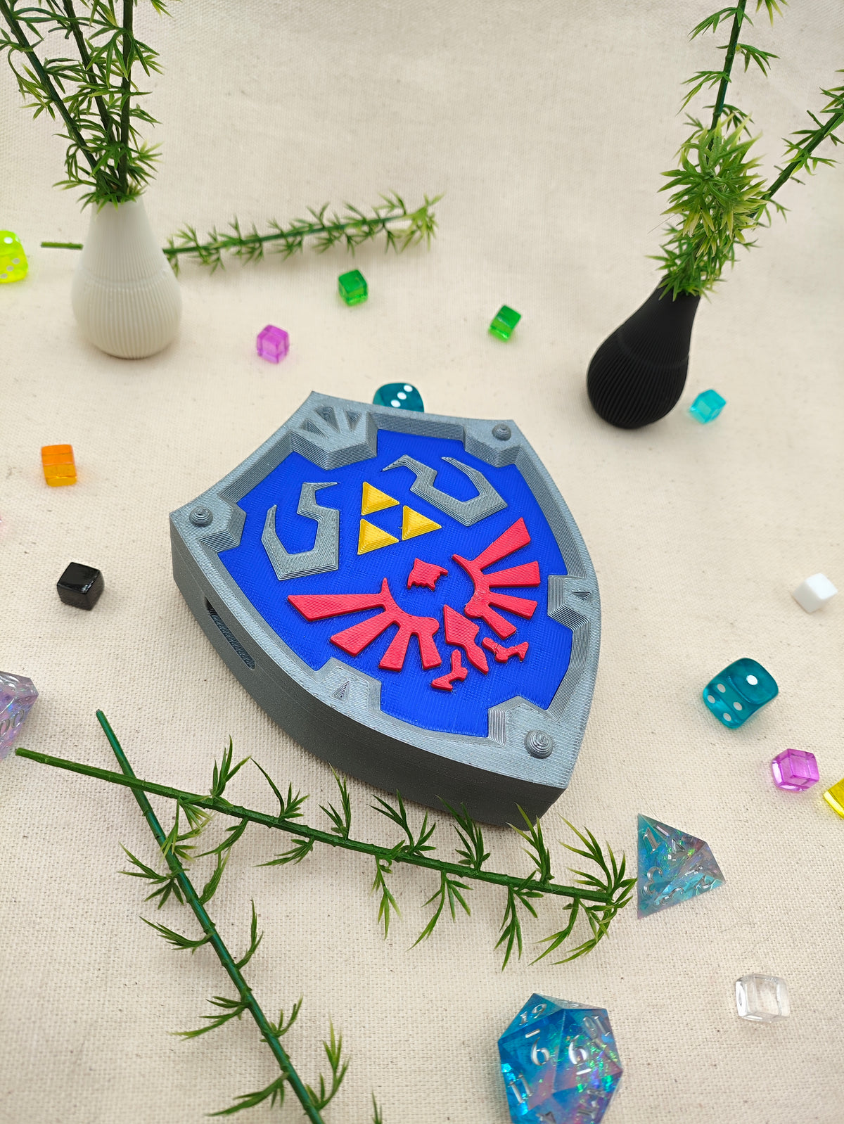 Caja dados de Rol - Escudo