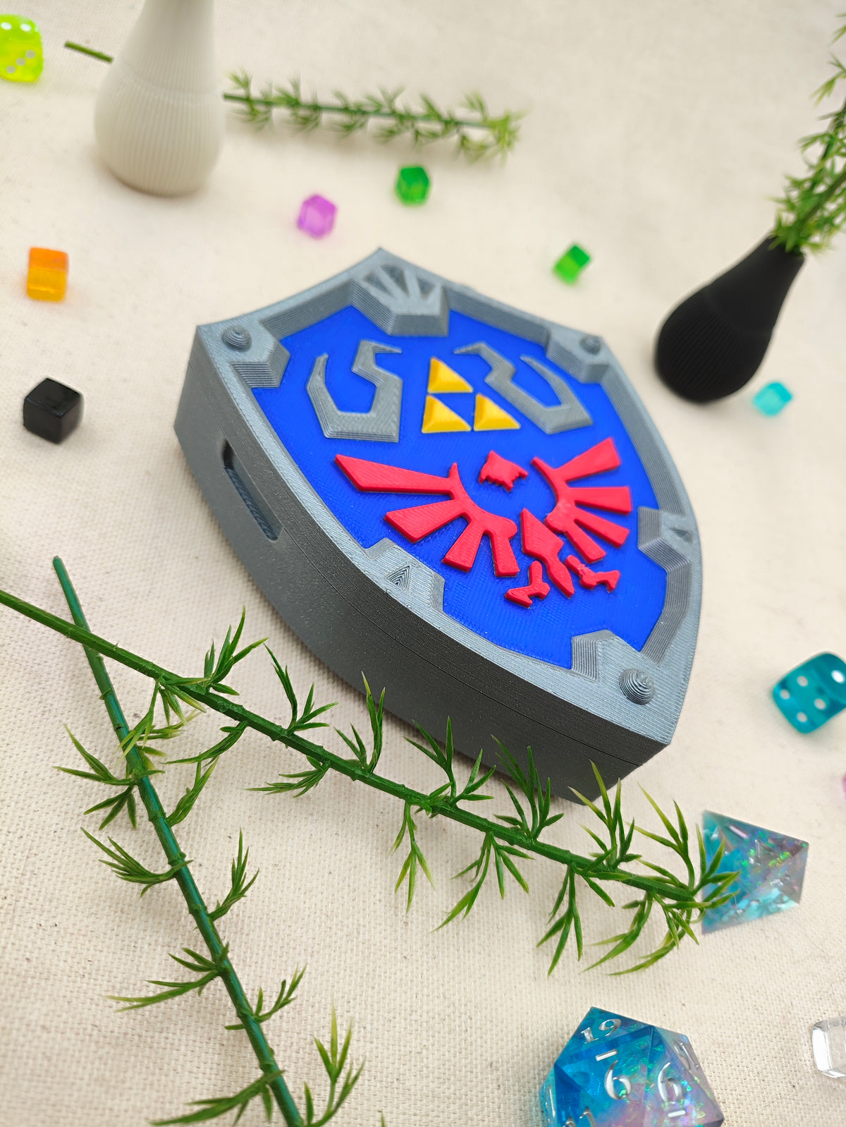 Caja dados de Rol - Escudo