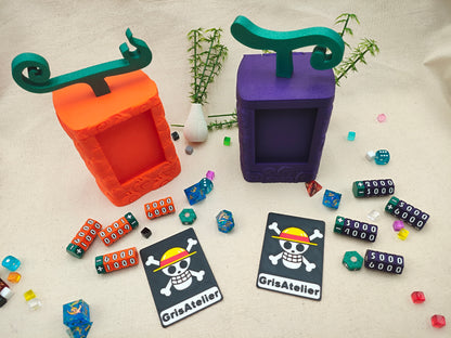 Caja para cartas decorativa TCG - Frutas de colores