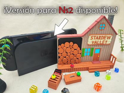 Casa Granjero - Protector decorativo para base de Consola normal/Oled/2