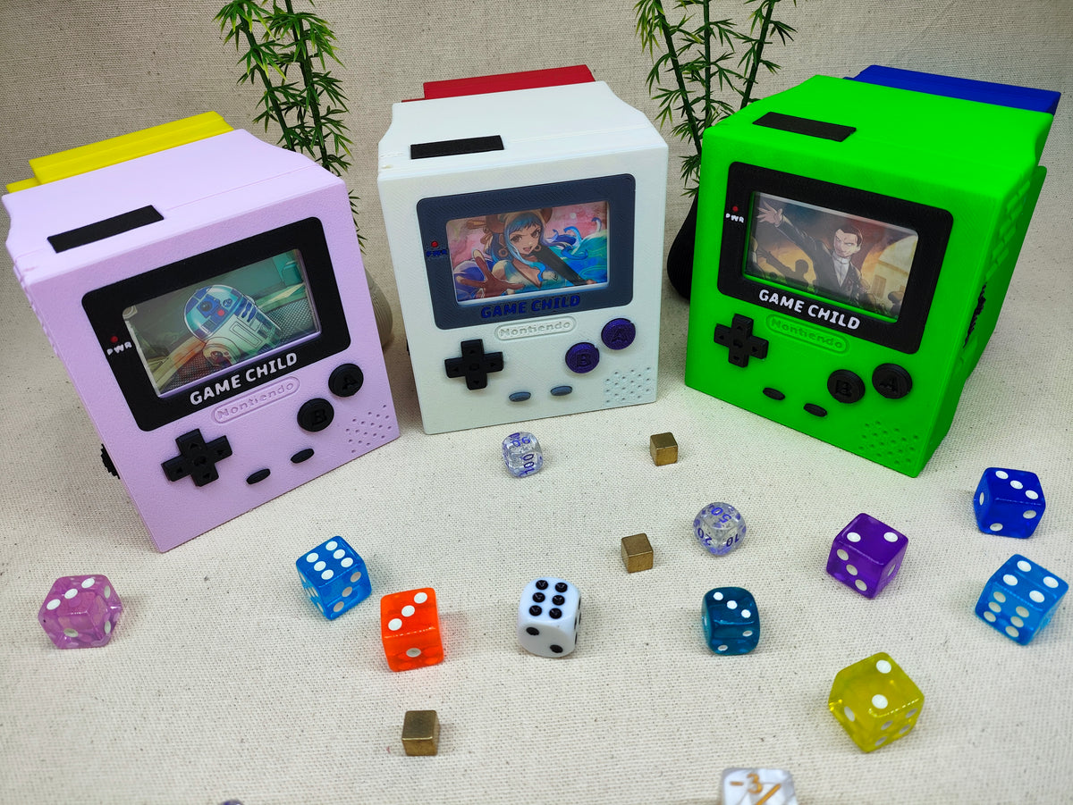 Caja para cartas decorativa TCG - Cajita Retro