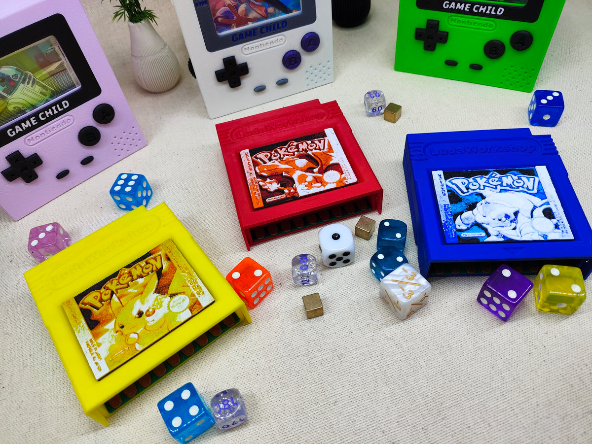 Caja para cartas decorativa TCG - Cajita Retro
